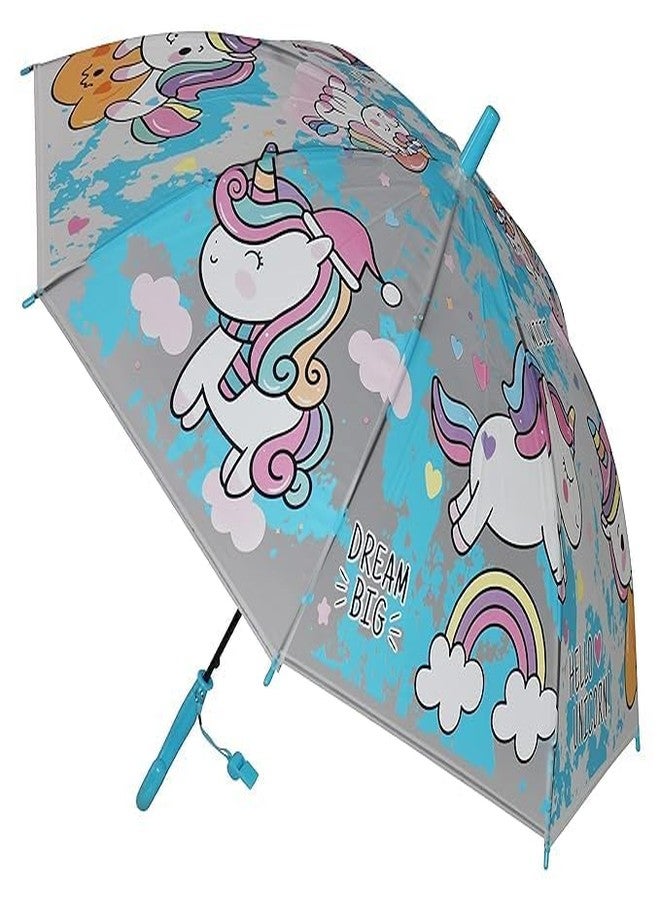 Prisma Collections unicorn umbrella for girls rain umbrella color as per available - Image 1